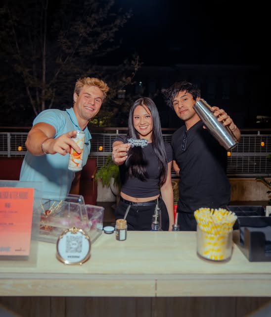 Bartending team at an event